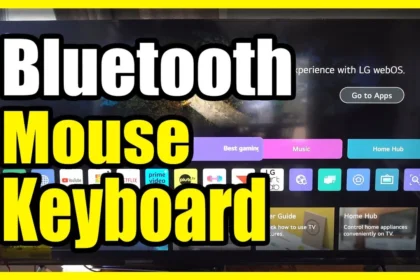 Bluetooth Keyboard on LG TV