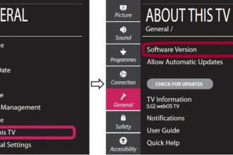 How to Check WebOS Version on LG TV