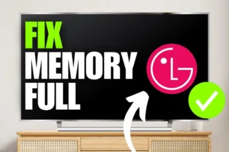 LG TV Disk Space Reset
