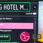 LG TV Hotel Mode