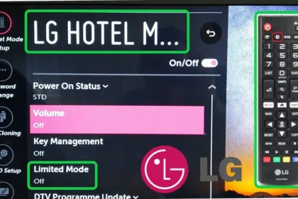 LG TV Hotel Mode